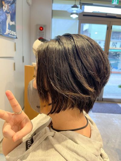 髪切ったー