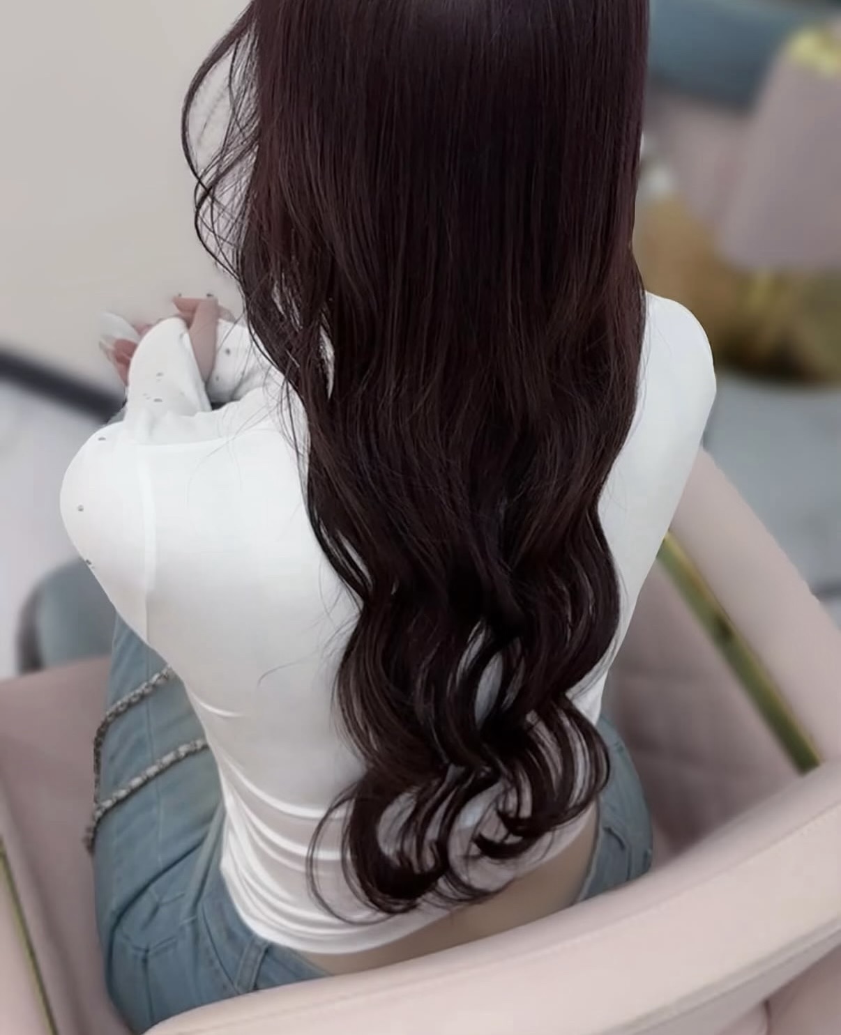 髪でも誘惑しちゃいます…💜